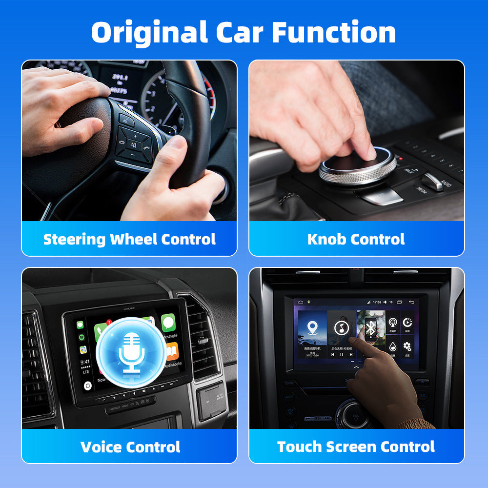 Mini Cube 3.0 Adattatore Wireless per CarPlay e Android Auto