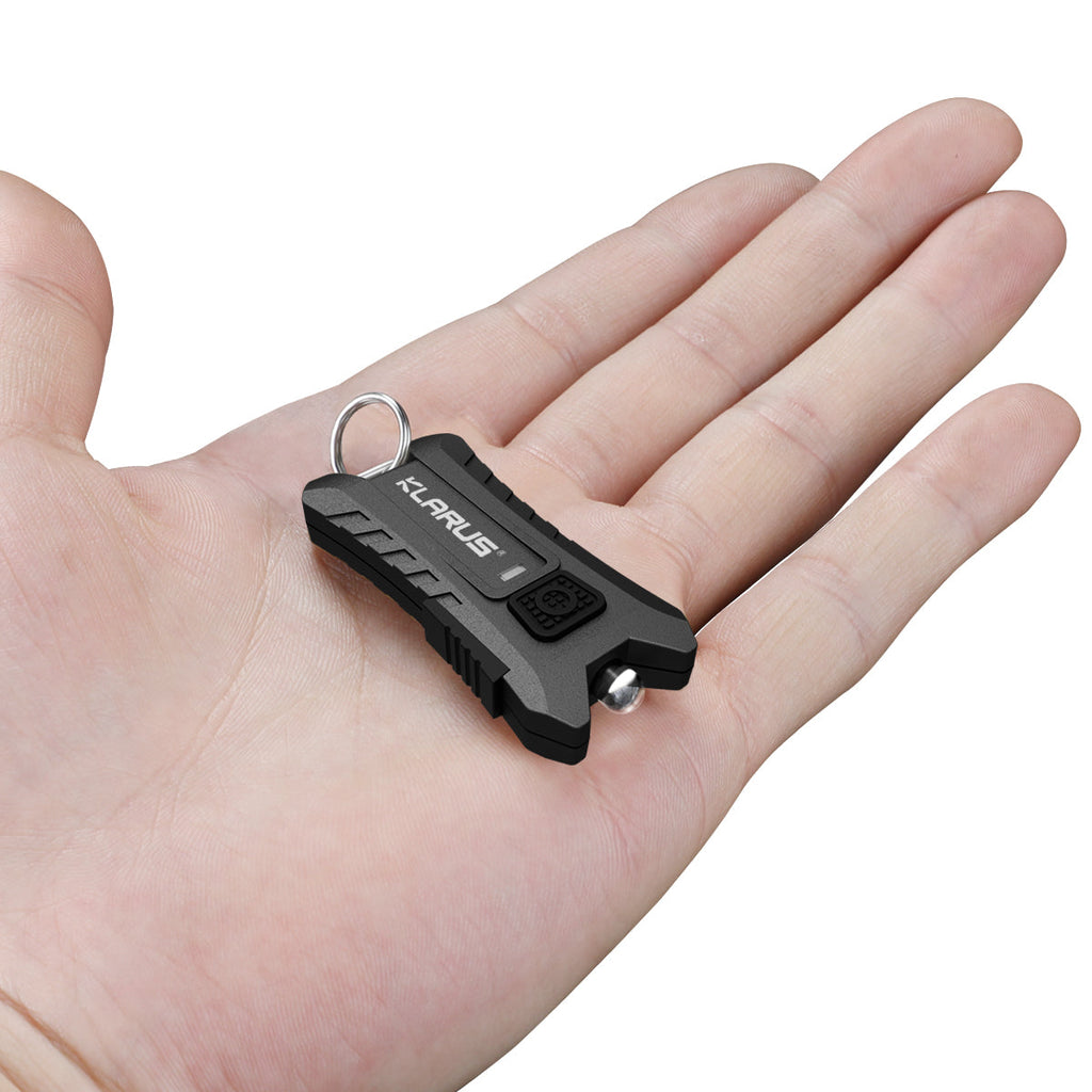 Klarus 40 Lumen Rechargeable Li-ion Keychain Flashlight (Black) Mi2