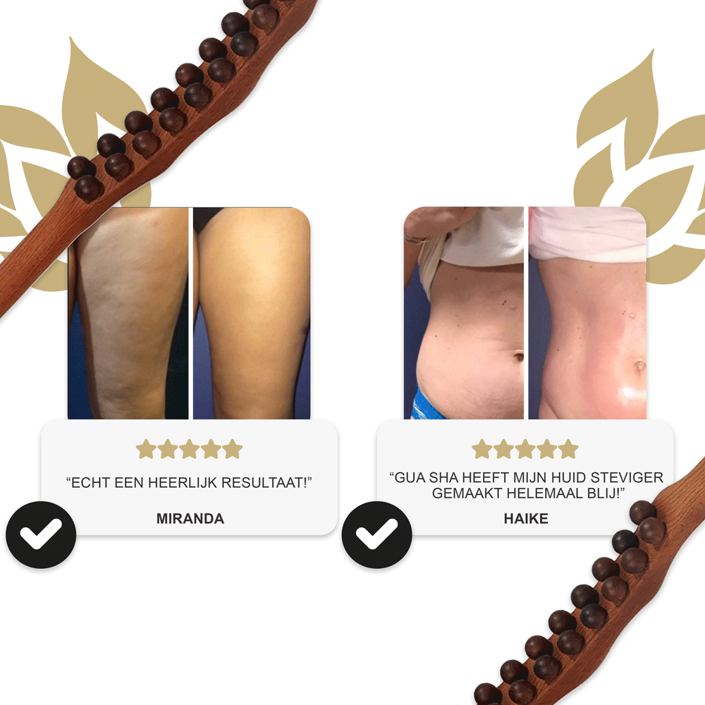 Gua Sha Wooden Therapy Staaf
