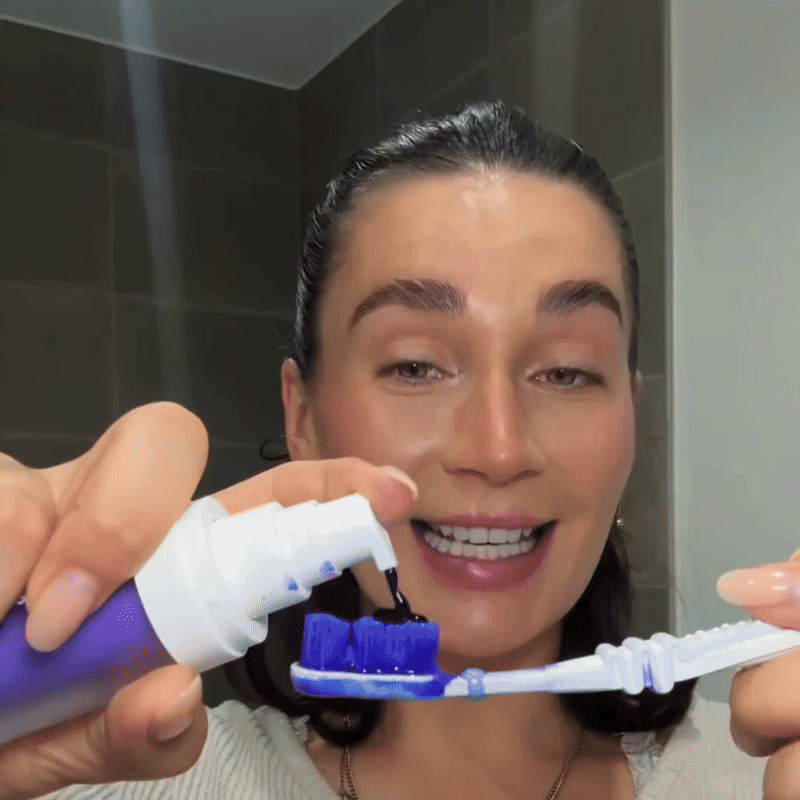Purple Toothpaste